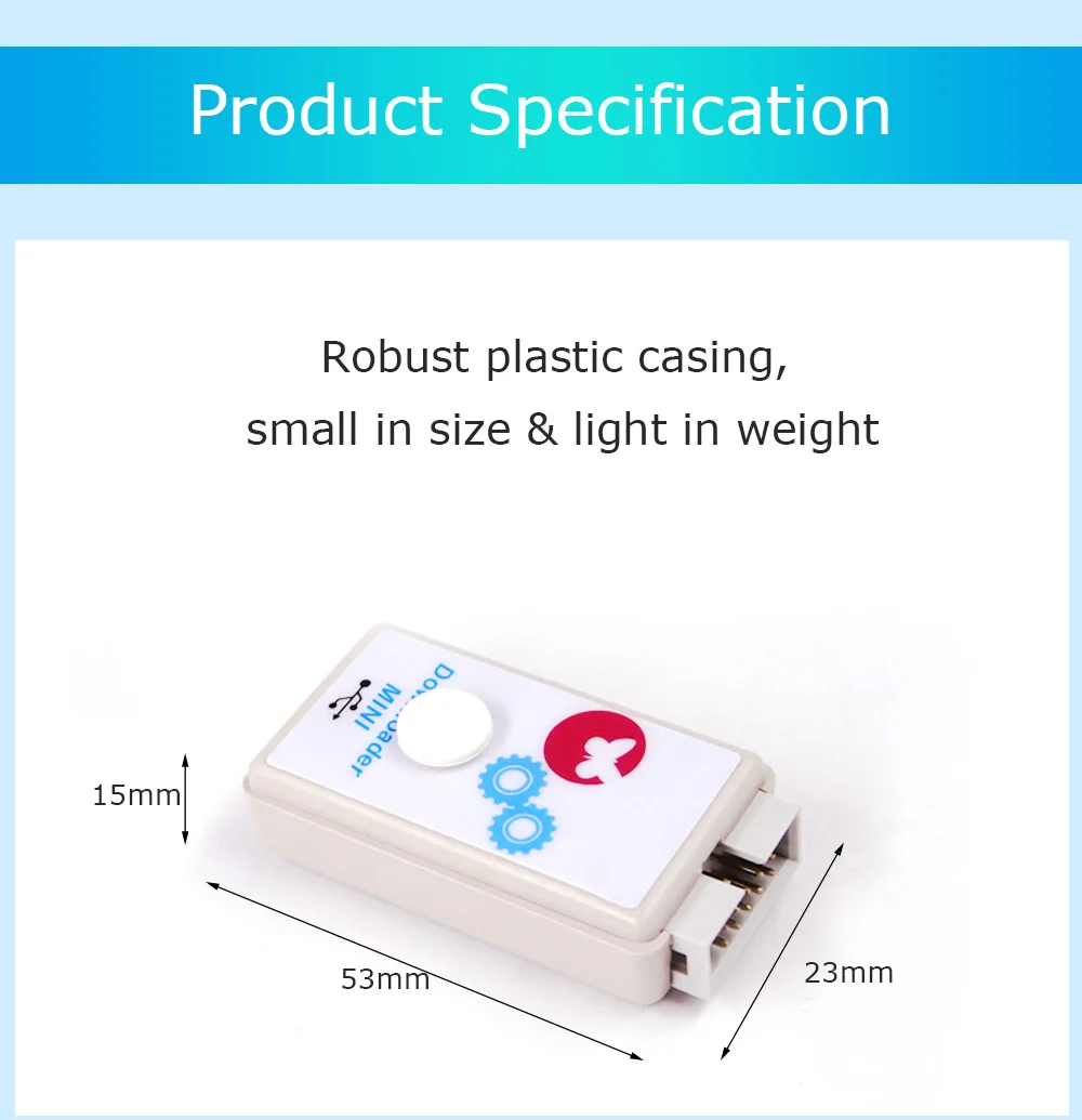 WitMotion STM32 GD32 All-Series Offline Downloader, High-Speed Universal Burner, Off-line Writer, Mini-pro Programmer