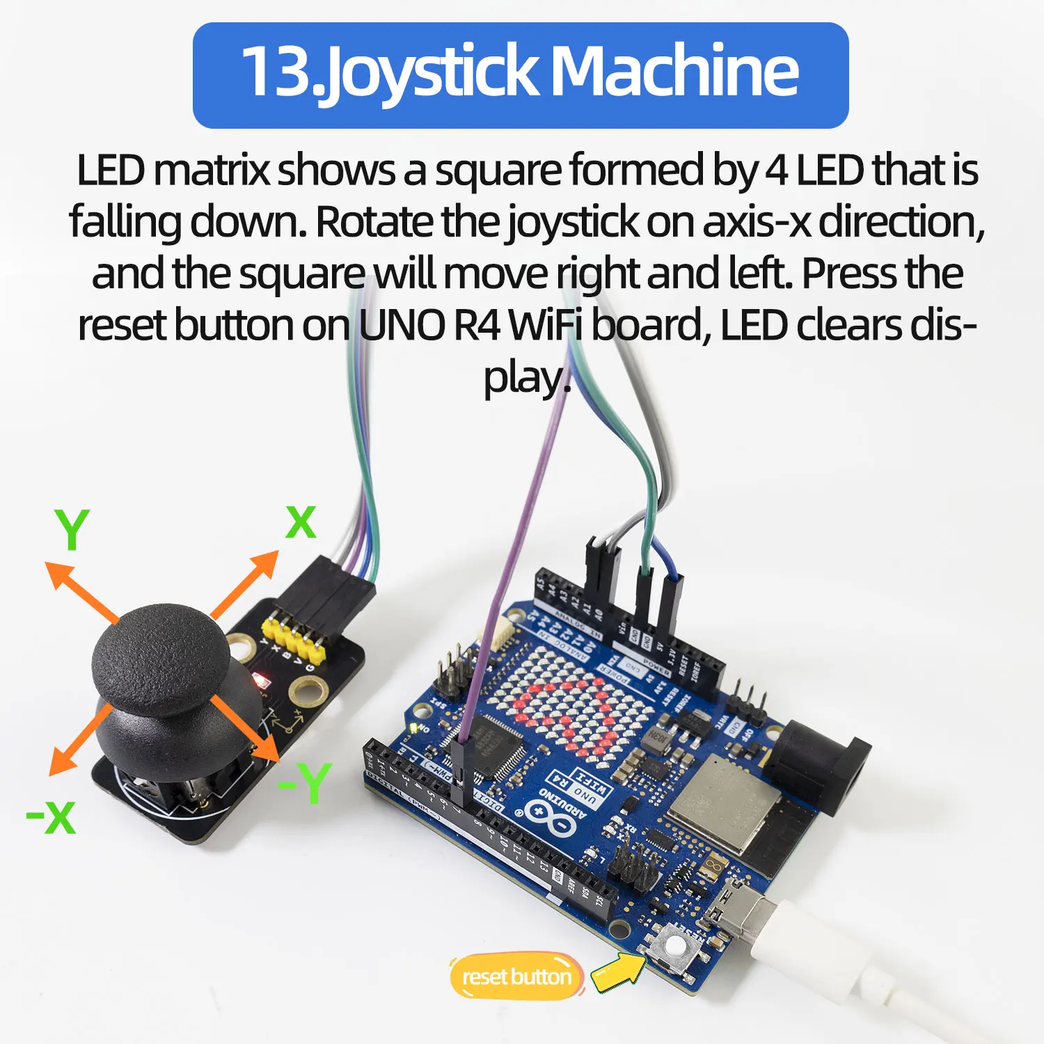 Kidsbits Smart IOT Living Learning Kit +60 Projects For Arduino UNO R4 WIFI Programming With Arduino C Language Tutorial