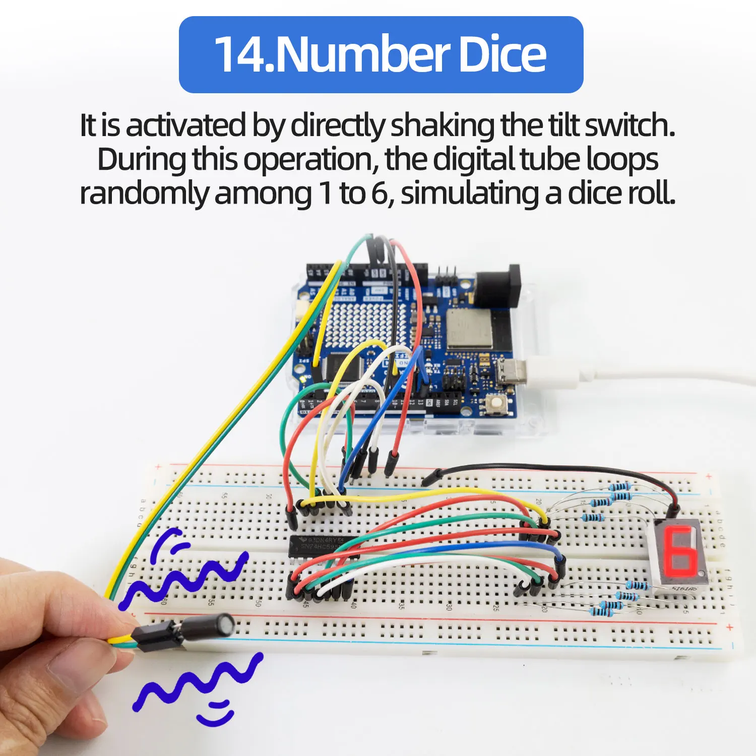Kidsbits Smart IOT Living Learning Kit +60 Projects For Arduino UNO R4 WIFI Programming With Arduino C Language Tutorial