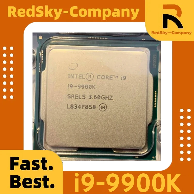 Intel Used Core i9-9900K i9 9900K Eight-Core Sixteen-Thread 3.6Ghz 95W L3/16M LGA 1151 Desktop CPU SRELS SRG19