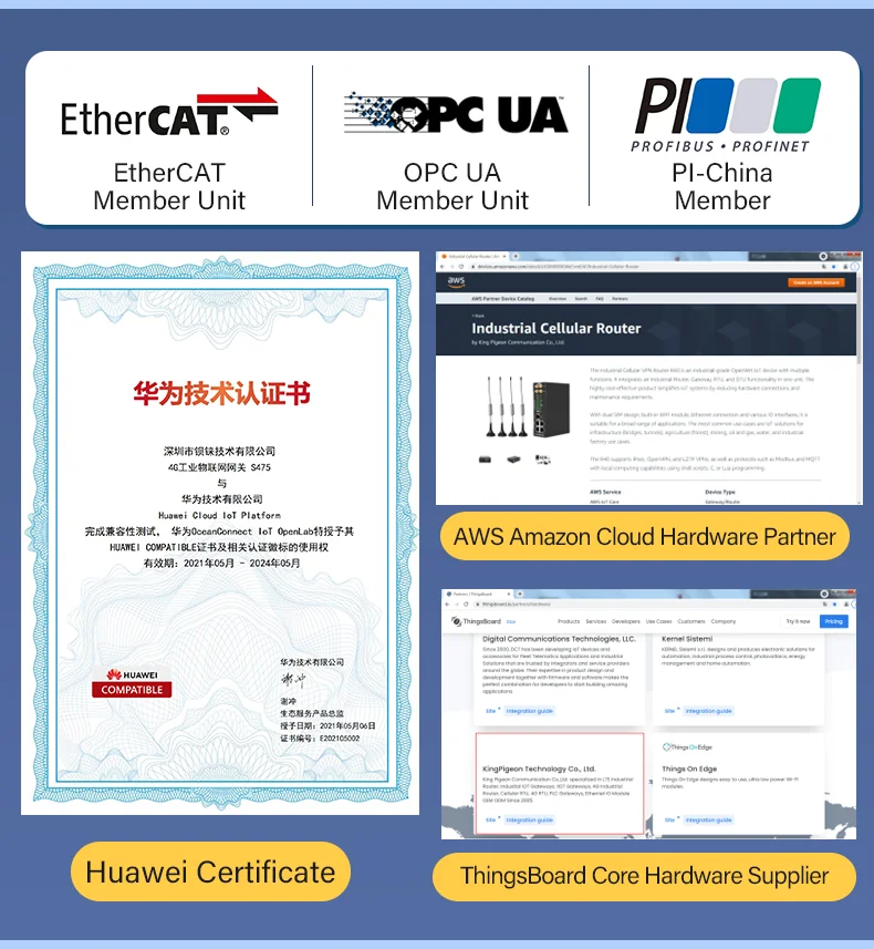 BLIIOT Remote Industrial Gateway Modbus RTU TCP to MQTT Protocols Smart Conversion Gateway RS485/RS232