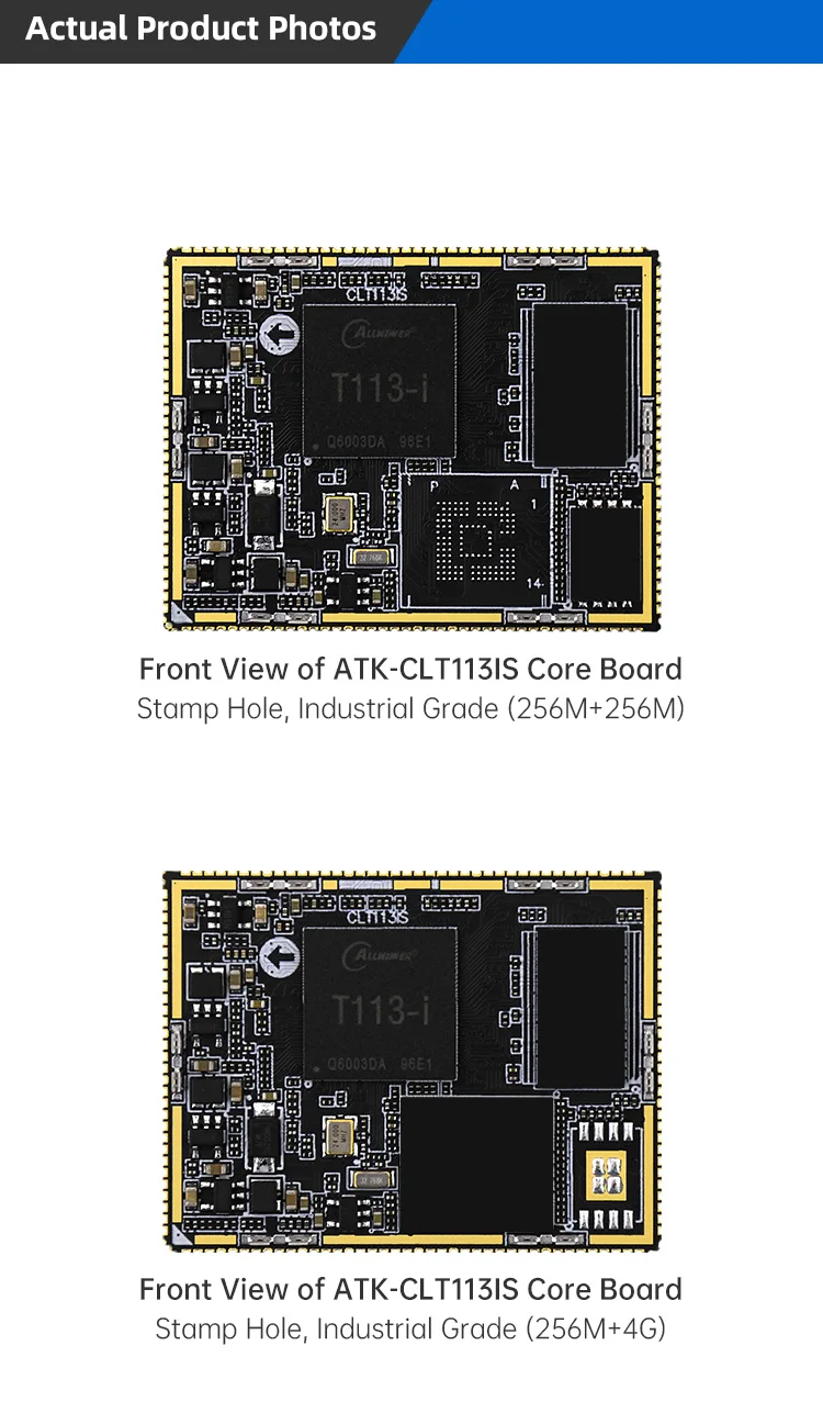 ALIENTEK Allwinner T113-i Core Board T113 Linux Embedded ARM Super STM32/6ULL for T113 Development Board