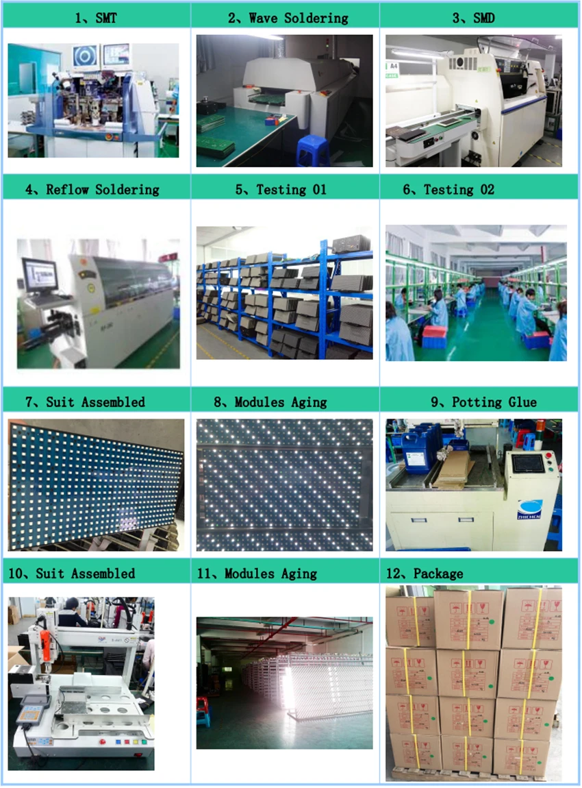 320x160mm P4 Outdoor Waterproof RGB Full Color LED Display LED Module LED Panel Digtal LED SMD Board