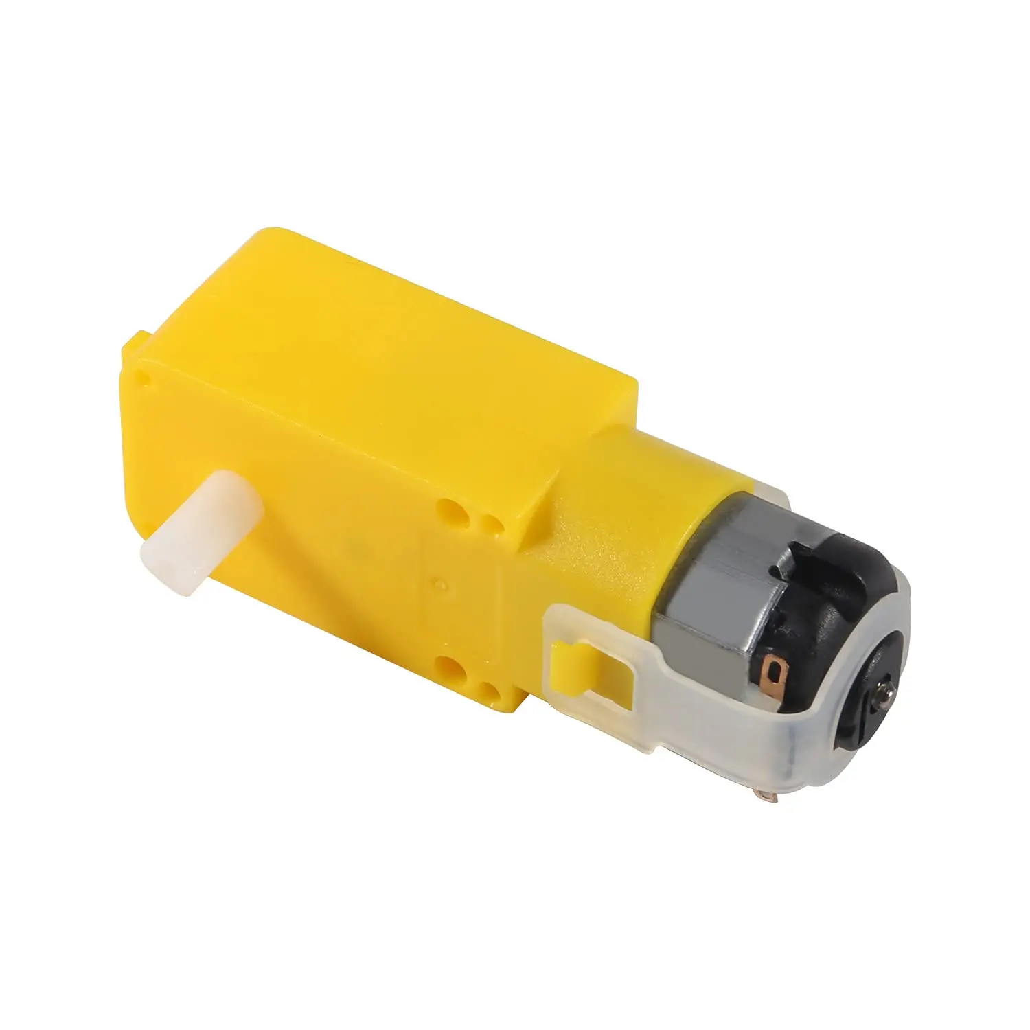 18PCS TT Motor DC Electric Gear Motor 3V-6V Gear Smart Motor Dual Shaft Intelligent Car Chassis Four Drive Car TT Robot for DIY