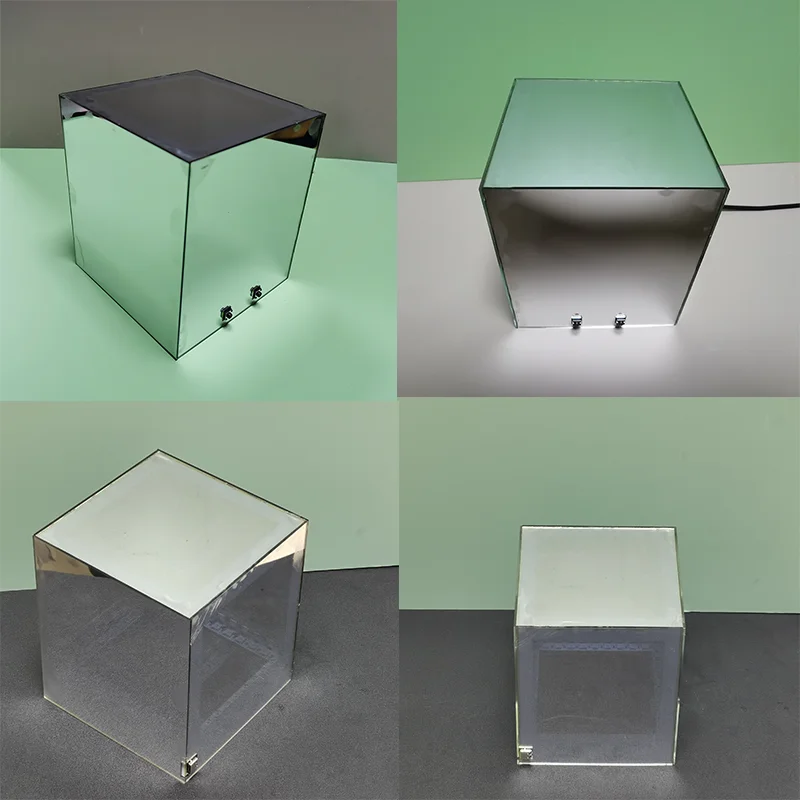 Electronic DIY Welding Project 3D Abyss Cube Atmosphere WS2812 LED Colored Light Bulk Kit Desktop Ornament Holiday Gift