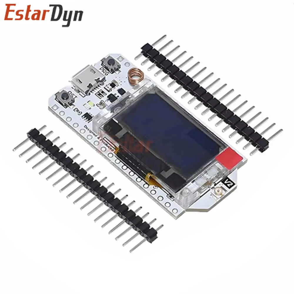 Estardyn ESP32 LoRa Development Board SX1276 868MHz 915MHz 0.96" OLED Display WiFi Bluetooth Combo IoT Node