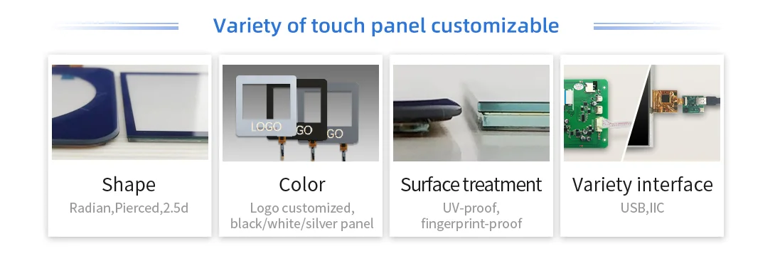 3.7 Inch Bar LCD 240*960 Pixels Resolution 16.7M Colors HMI IPS TFT LCD Display Screen Lcd Modules DMG96240C037_03W