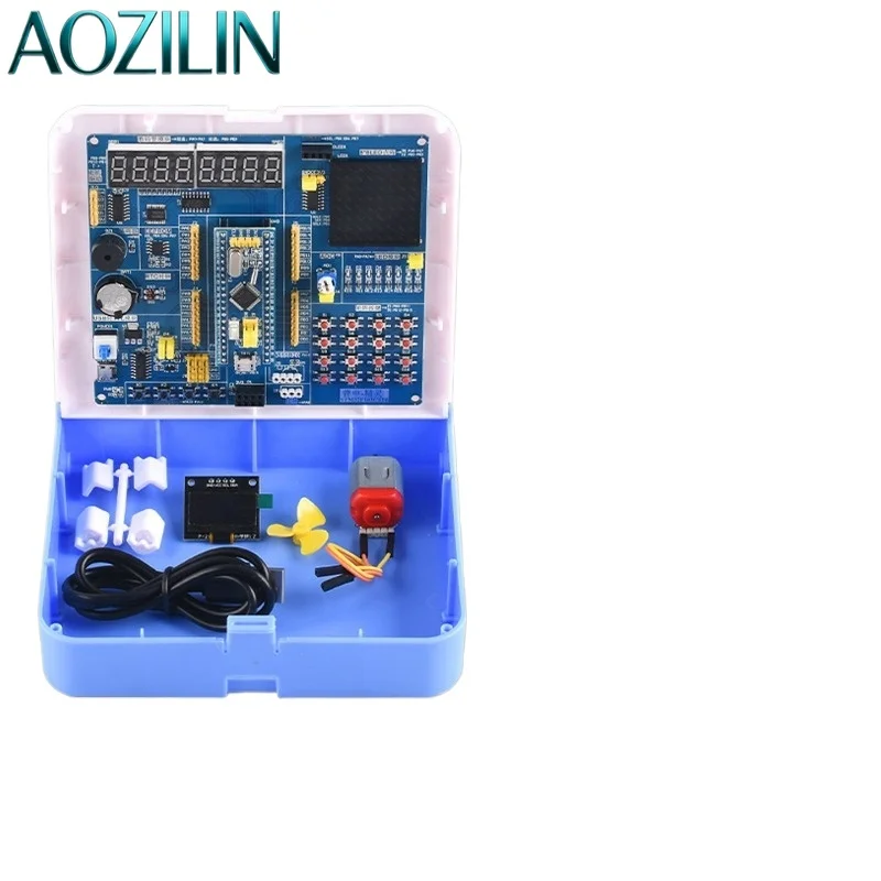 AOZILIN MCU Learning Development Kit Equipped With STM32F103C8T6 Chip For C Language Programming Experiment Controller Module