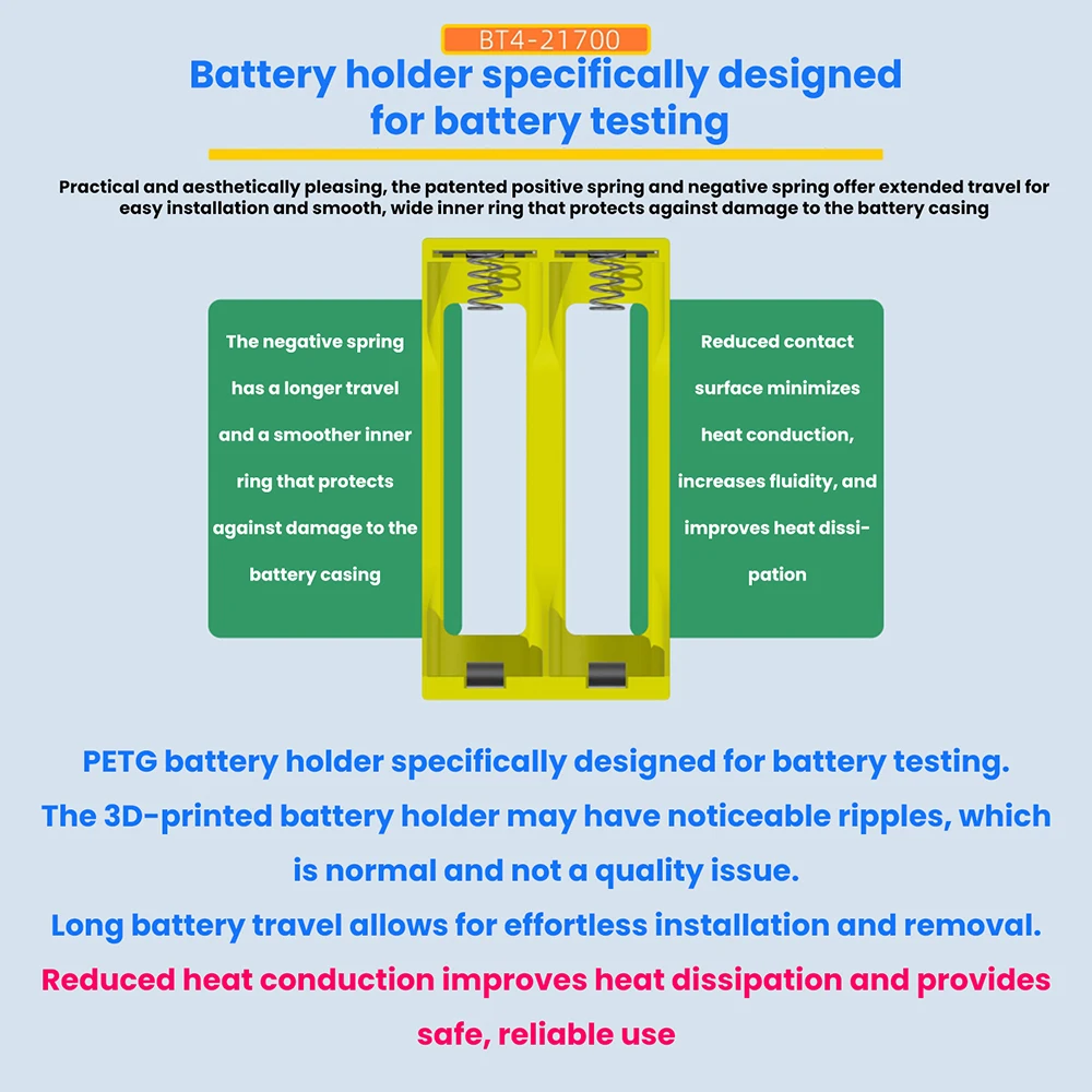 4 Channel 18650+21700 Battery Capacity Resistance Tester Automatic Charge and Discharge Module Electronic Load Tester