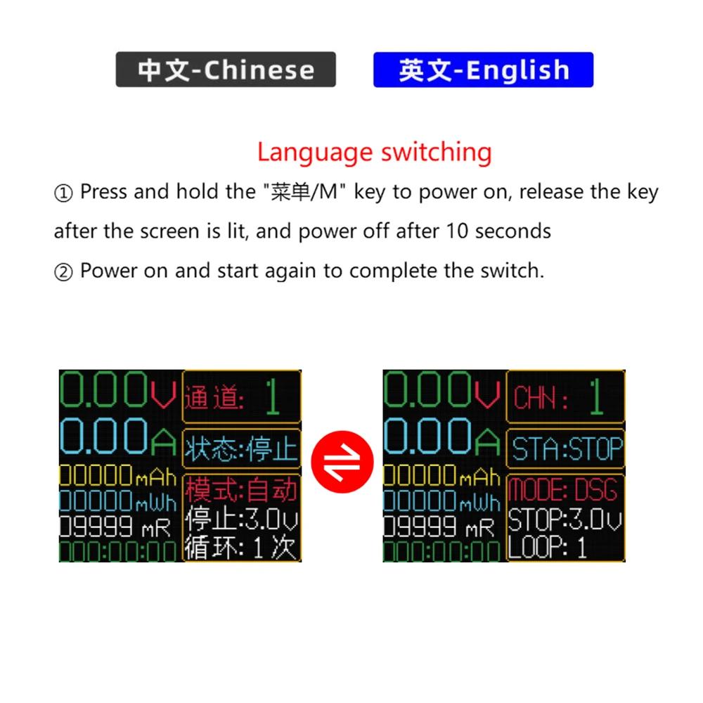 4 Channel 18650+21700 Battery Capacity Resistance Tester Automatic Charge and Discharge Module Electronic Load Tester