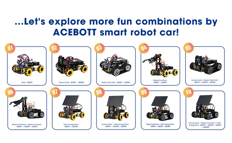 Christmas New Year Gift Smart Robot Arm Car Kit 4WD Remote Control Car for Arduino IDE Programming STEM Education Coding Kit