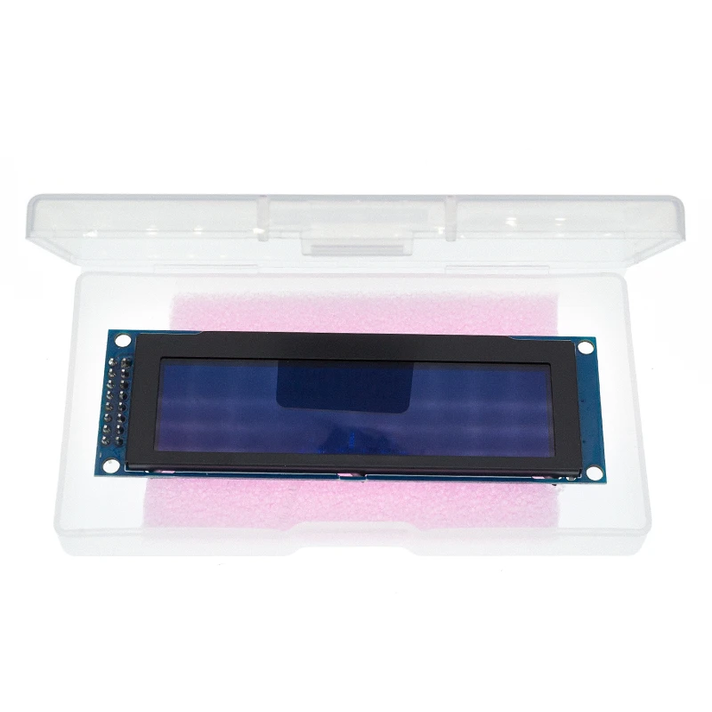Real OLED Display 3.12" 256*64 25664 Dots Graphic LCD Module Display Screen LCM Screen SSD1322 Controller Support SPI