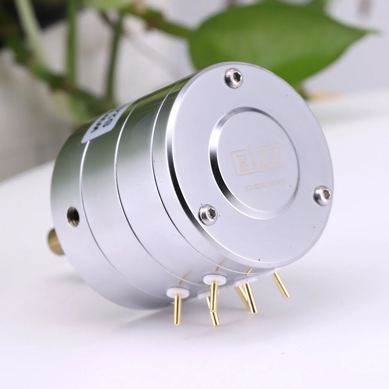 1PC EIZZ Stereo 10K 25K 50K 100K 250K 24 Steps Volume Potentiometer LOG Stepped Audio Attenuator For Hifi Audio DIY