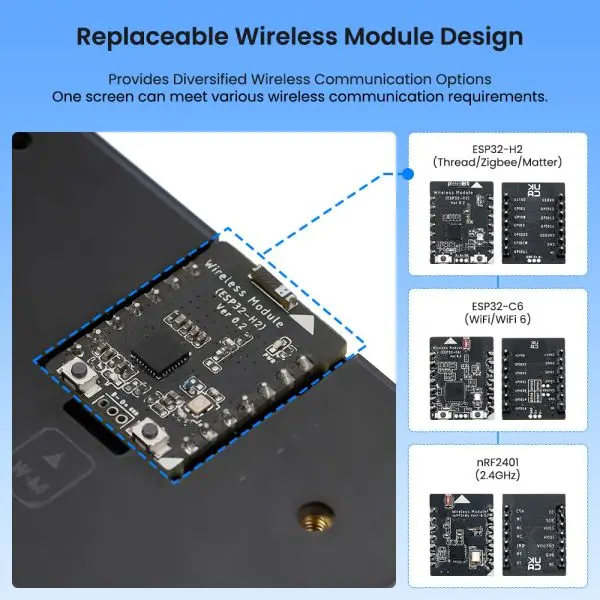 CrowPanel Advance 7.0-HMI ESP32 AI Functions Display 800x480 IPS Touch Screen Support Arduino/LVGL/Micropython