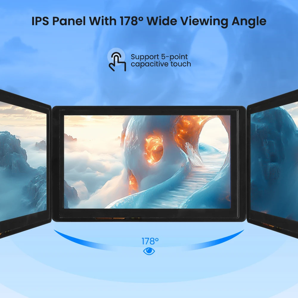 CrowPanel Advance 7.0-HMI ESP32 AI Functions Display 800x480 IPS Touch Screen Support Arduino/LVGL/Micropython