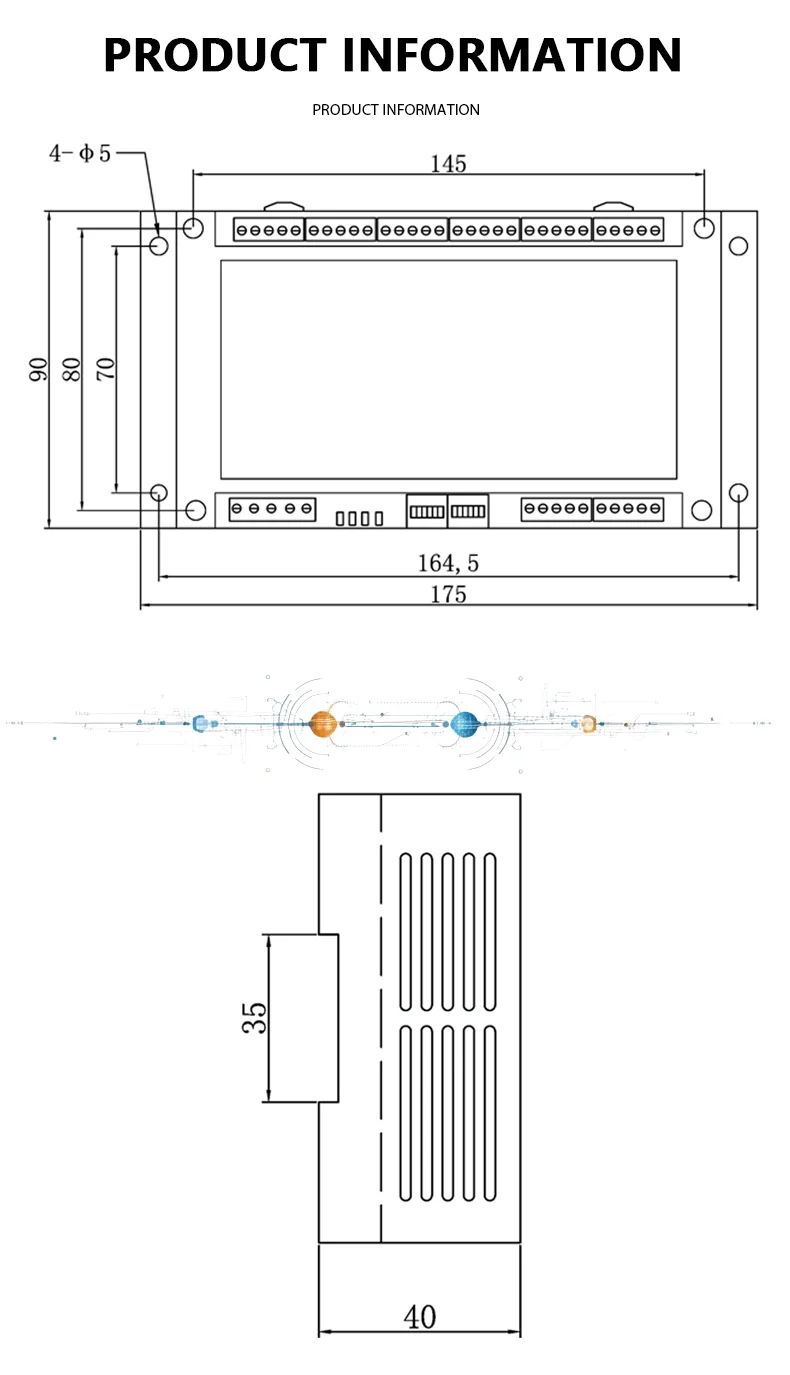 8 Channel Digital Force Weighing Transmitter, Supports 6-8 Load Cell Channels, RS485 Modbus RTU, IP65, Panel / DIN Mount