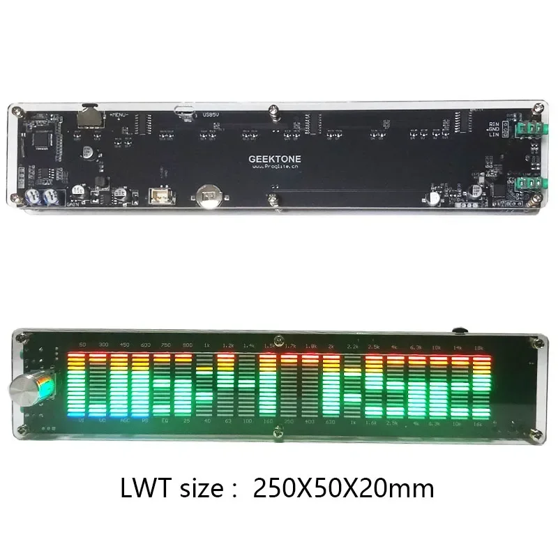 EElectronic 12V LED Music Spectrum Display Multi-mode DSP Equalizer Level Indicator