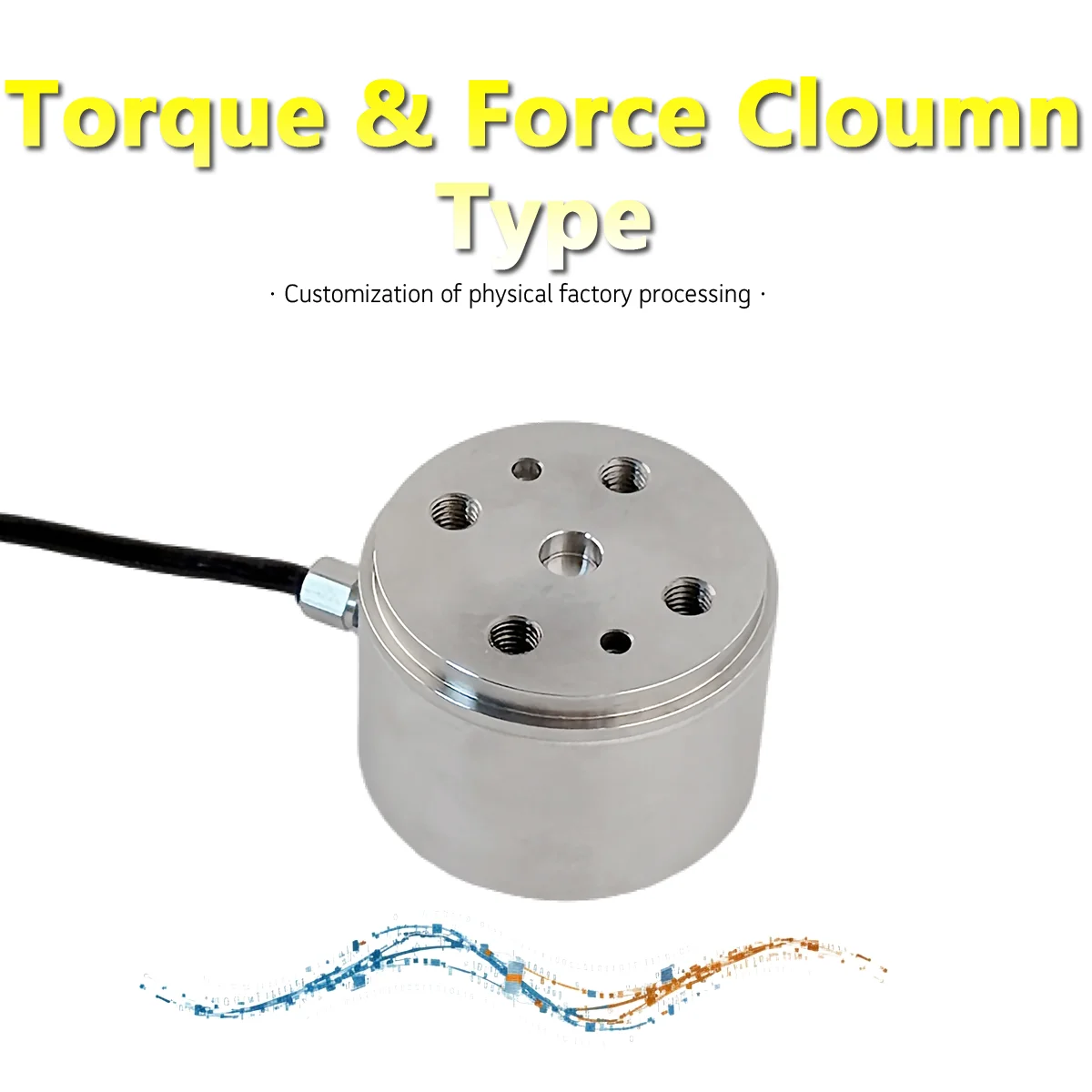 High Precision Static Torque Sensor 0.5-10N.m Flange Reaction Torque Transducer for Bolt Tightening Test Weighing