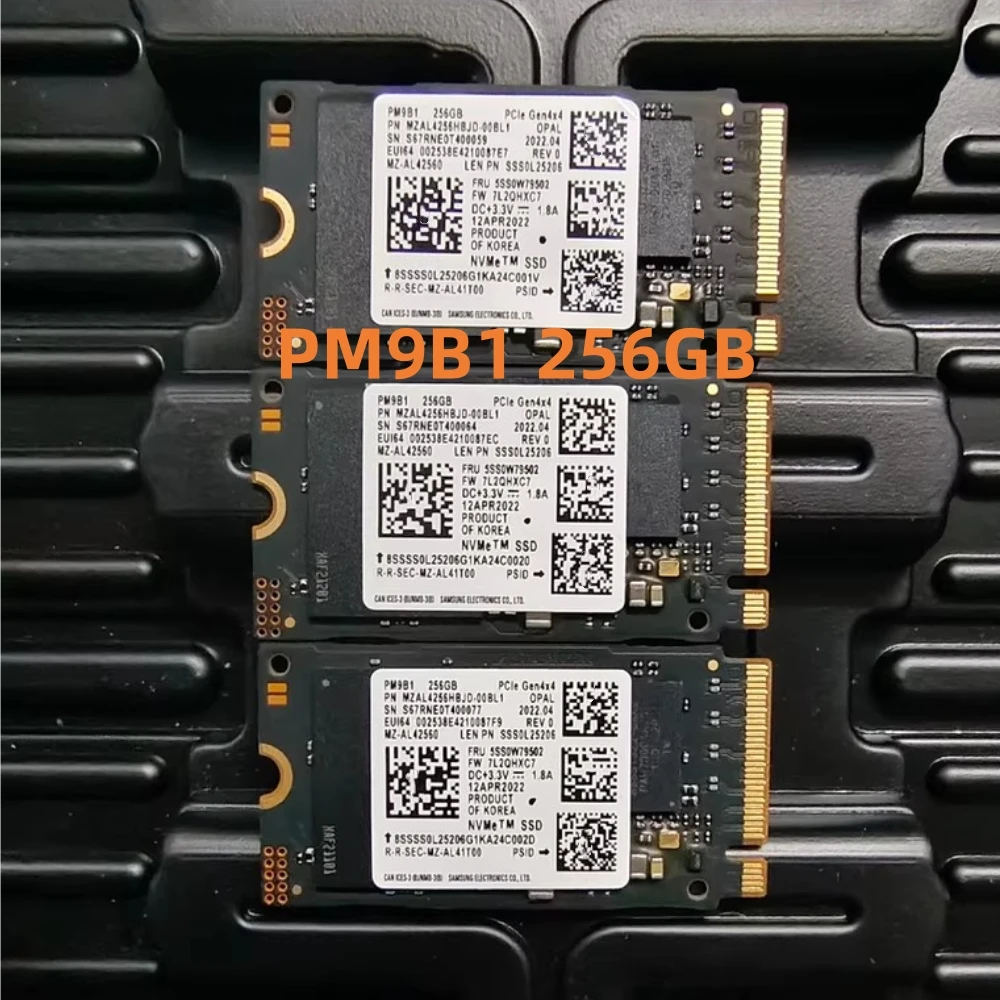 PM991a 256G 512G 1T 2230 2242 2280 PCIe 3.0X4 PM9B1 PCIe4.0X4 256GB M.2 NVMe Solid State Drive Original FOR SAMSUNG SSD