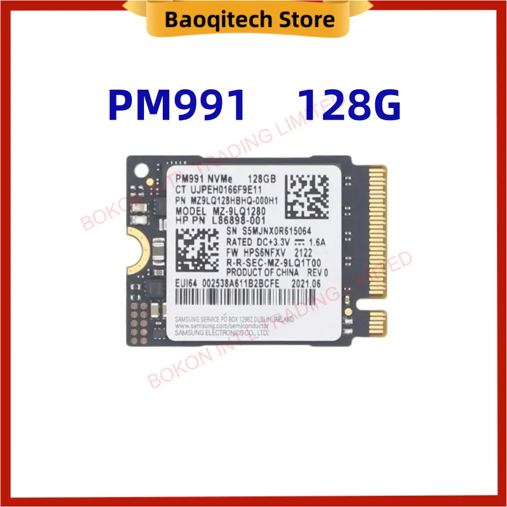 PM991a 256G 512G 1T 2230 2242 2280 PCIe 3.0X4 PM9B1 PCIe4.0X4 256GB M.2 NVMe Solid State Drive Original FOR SAMSUNG SSD