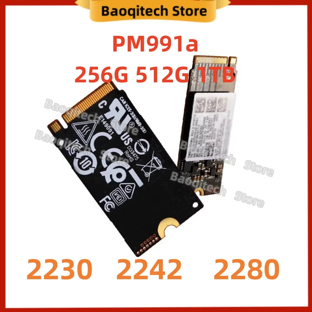 PM991a 256G 512G 1T 2230 2242 2280 PCIe 3.0X4 PM9B1 PCIe4.0X4 256GB M.2 NVMe Solid State Drive Original FOR SAMSUNG SSD