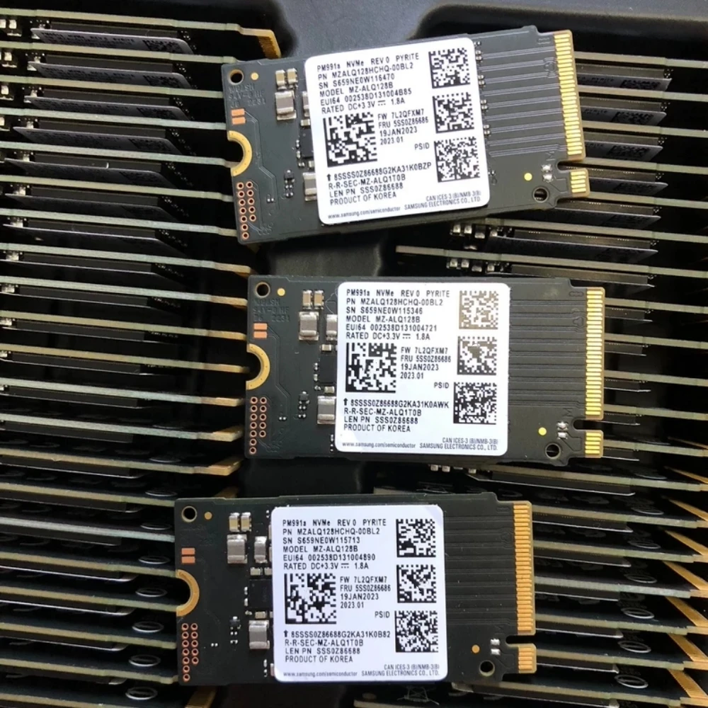 PM991a 256G 512G 1T 2230 2242 2280 PCIe 3.0X4 PM9B1 PCIe4.0X4 256GB M.2 NVMe Solid State Drive Original FOR SAMSUNG SSD