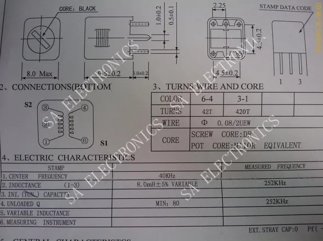 Ultrasonic Ranging Radar Boost in the Week Step-Up Transformer Universal Adjustable Amplification of Midcycle Ranging Signal-100