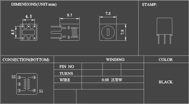 Ultrasonic Ranging Radar Boost in the Week Step-Up Transformer Universal Adjustable Amplification of Midcycle Ranging Signal-100