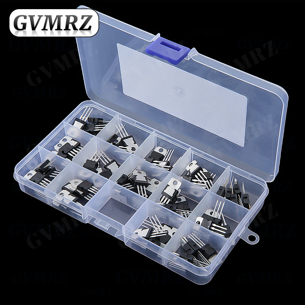 14Values 70PCS Voltage Regulator TO-220 Each 5PCS KIT L7805 L7806 L7808 L7809 L7812 L7815 L7912 LM317