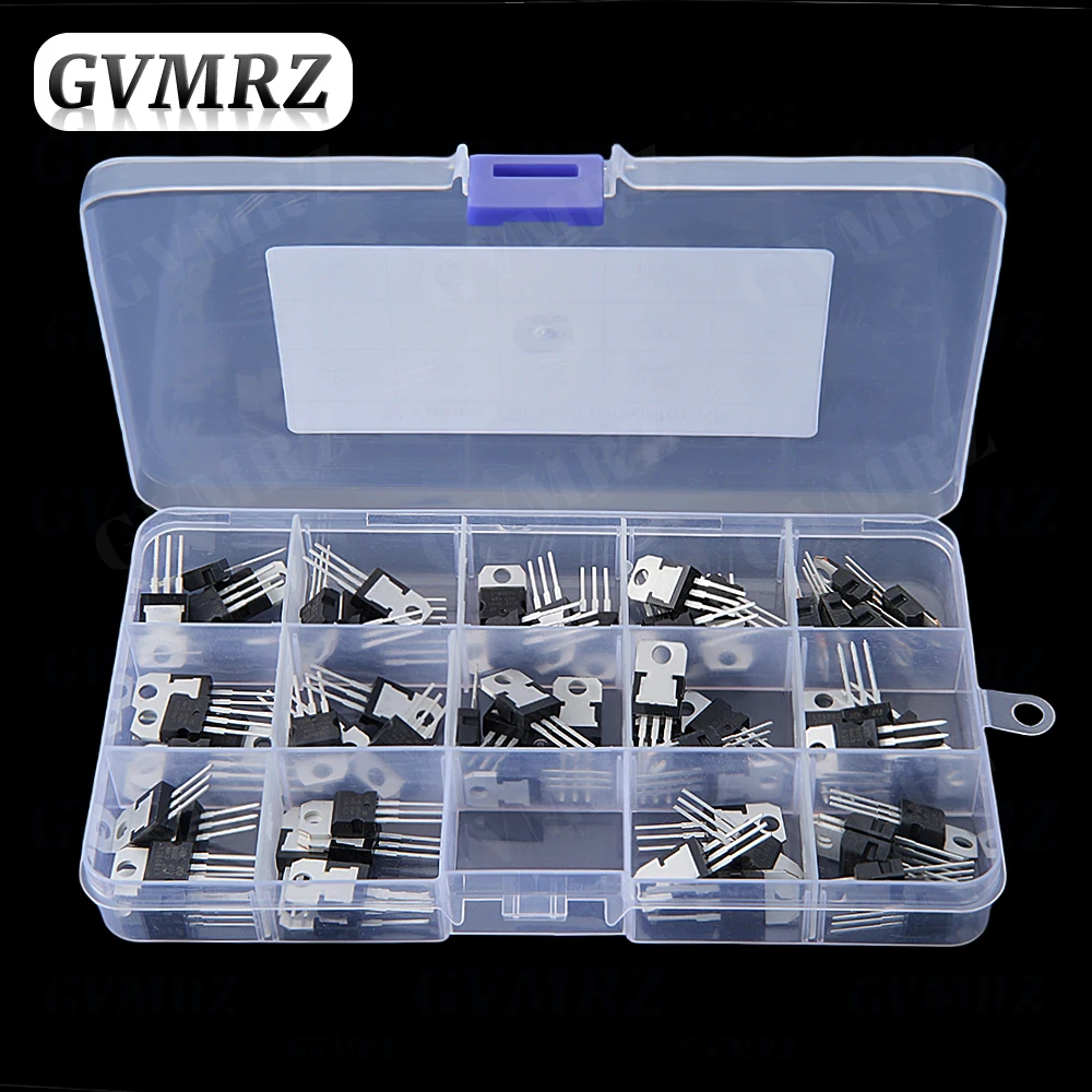 14Values 70PCS Voltage Regulator TO-220 Each 5PCS KIT L7805 L7806 L7808 L7809 L7812 L7815 L7912 LM317