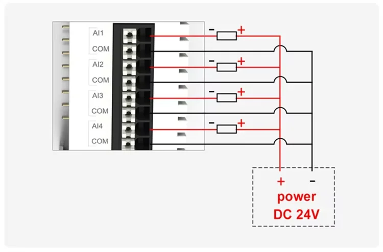 PUSR 4*AI, 4*DO/4*DI, 4*DO/4*AI, 4*AO/ 8*DO/8*DI IO Extender IO Controller IO System IO Module IO Modular design