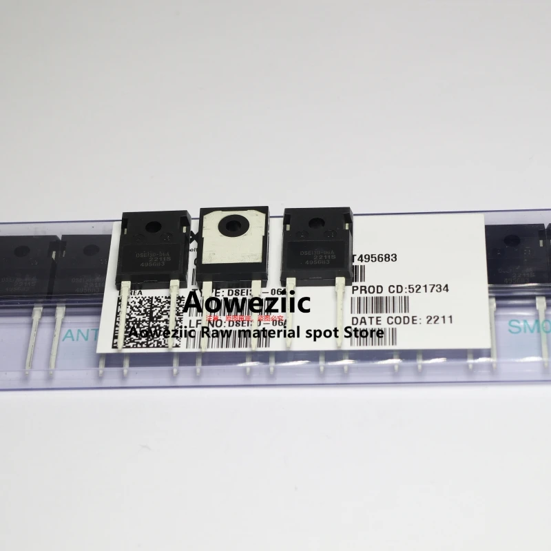 Aoweziic 2023+ 100% New Imported Original DSEI30-06A DSE130-06A DSEI30-12A DSE130-12A TO-247 Fast Recovery Diode 30A 600V 1200V