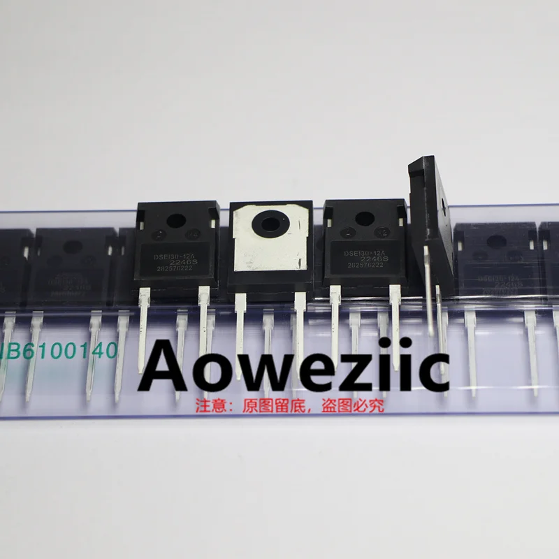 Aoweziic 2023+ 100% New Imported Original DSEI30-06A DSE130-06A DSEI30-12A DSE130-12A TO-247 Fast Recovery Diode 30A 600V 1200V