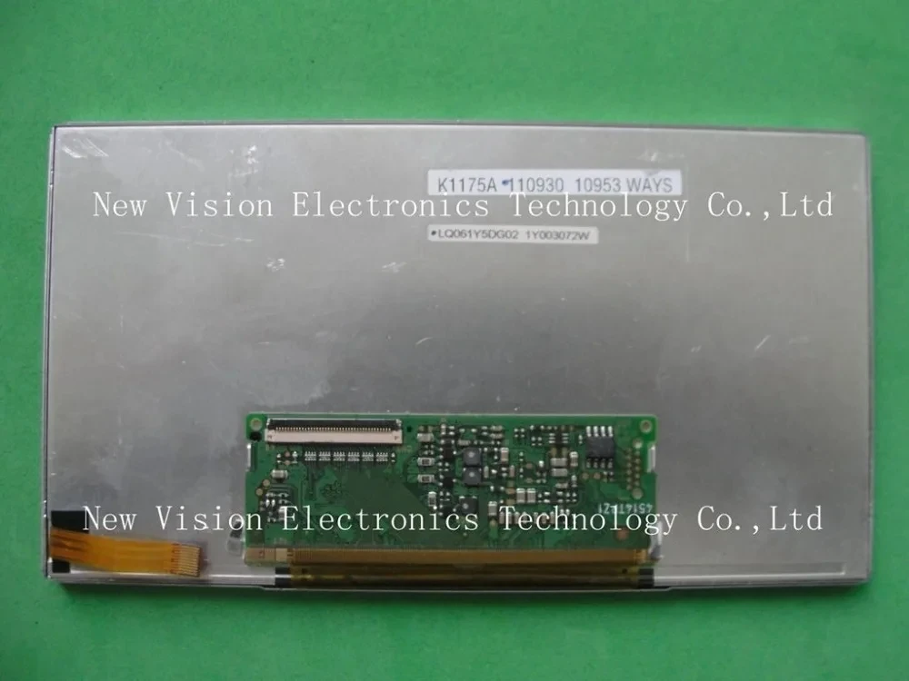 LQ061Y5DG02 LQ061Y5DG01 Brand New Original 6.1 inch 800*480 TFT LCD Display for Sharp