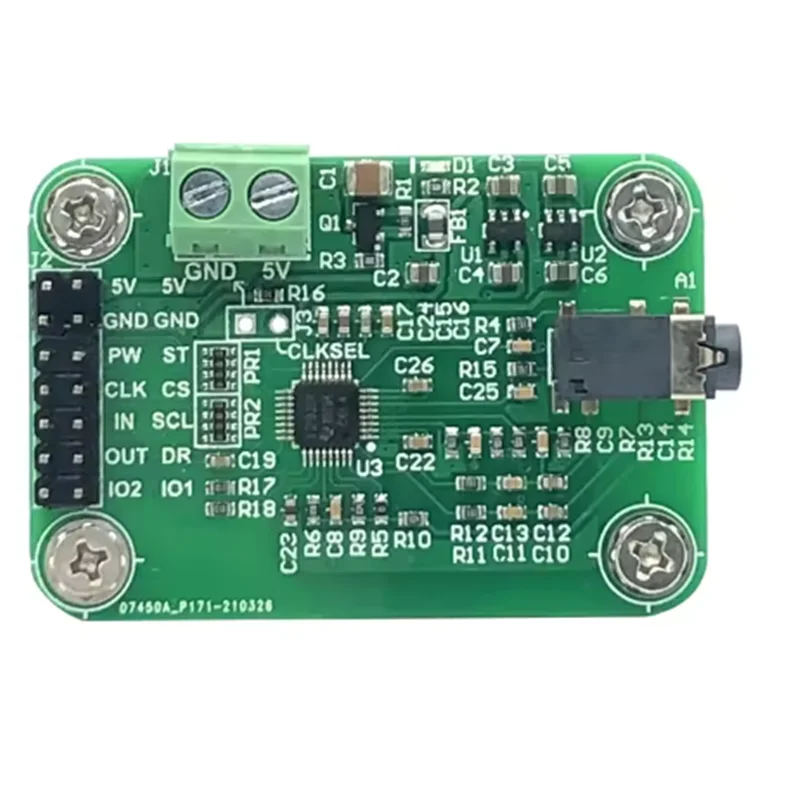 1pcs ADS1292R ECG Front-end Module High Precision ADS1292 Biopotential Signal Acquisition Board for Heart Rate Monitoring