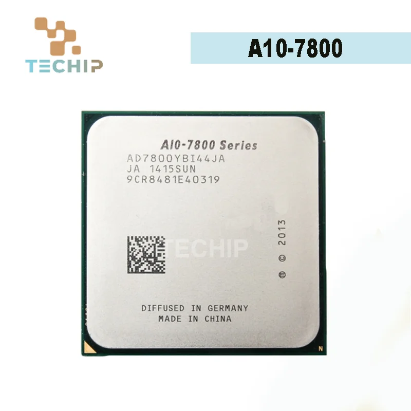 A10-Series A10-7800 A10 7800 3.5GHz Used Quad-Core CPU AD7800YBI44JA / AD780BYBI44JA Socket FM2+