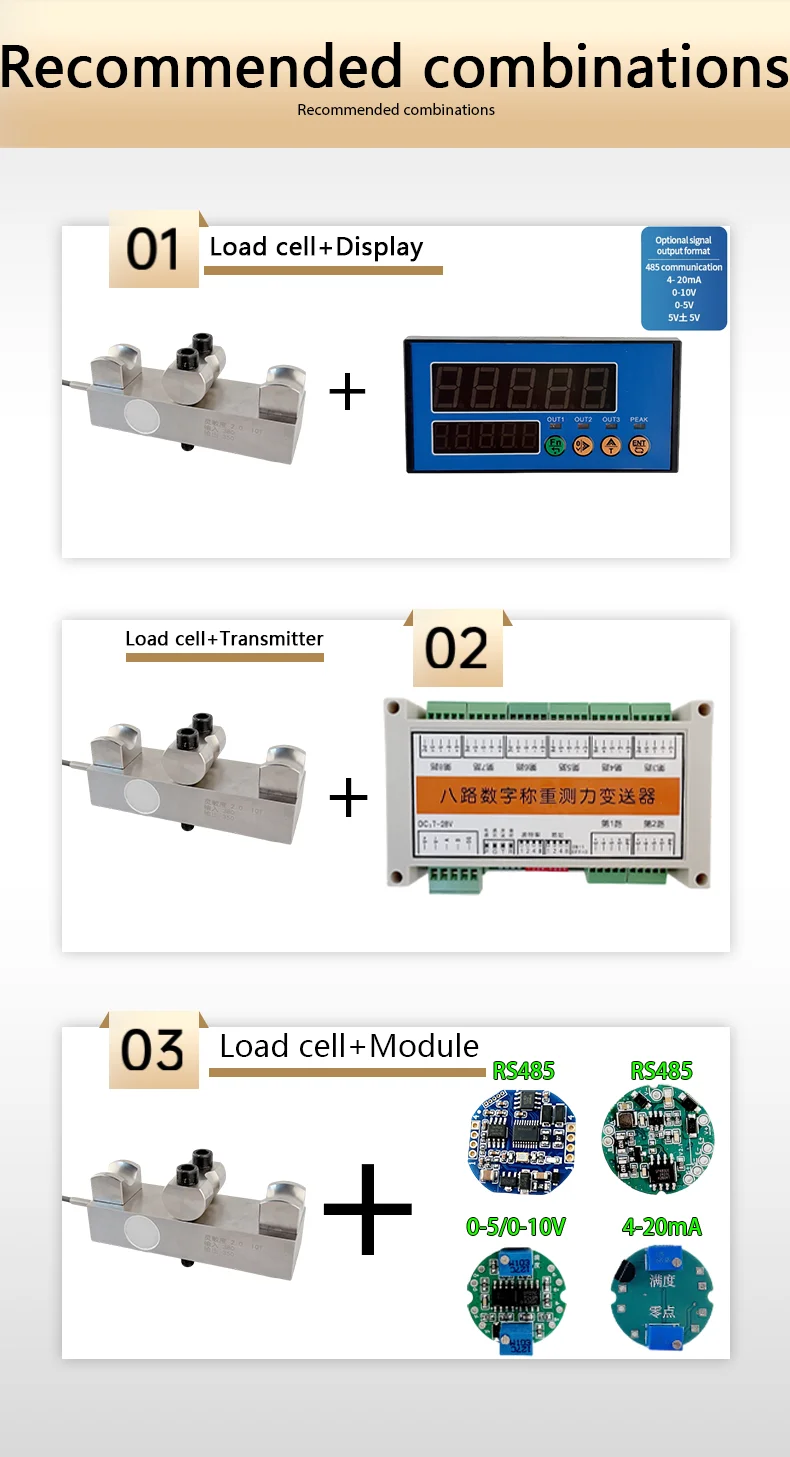 Crane Overload Limiter Sensor, Side Pressure Tension Load Cell 0-10000kg for Elevator Hoist Wire Rope Tension Monitoring System