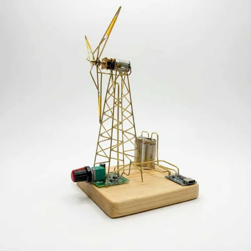 DIY Material Package Desktop Decoration GlowinDIY Windmill Light Kit