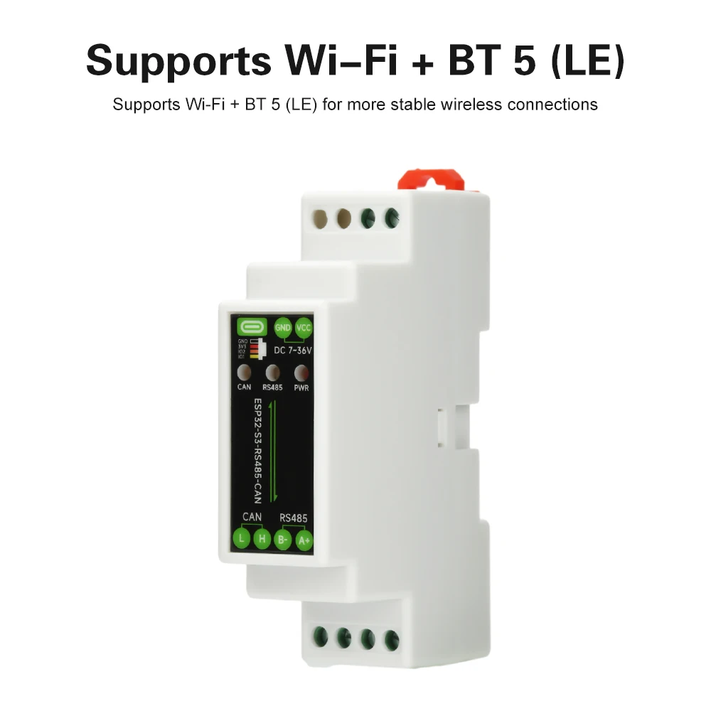 Industrial Grade ESP32-S3-RS485-CAN Development Board RS485/CAN Interface WIFI and Bluetooth Isolated Industrial Control Board