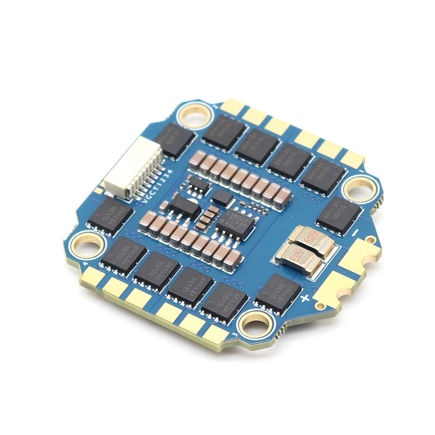 BaMasPAURC F405 Flight Stack 8S F405 V2 Flight Control AM32 8S 70A ESC 30.5x30.5mm For FPV Racing Drone