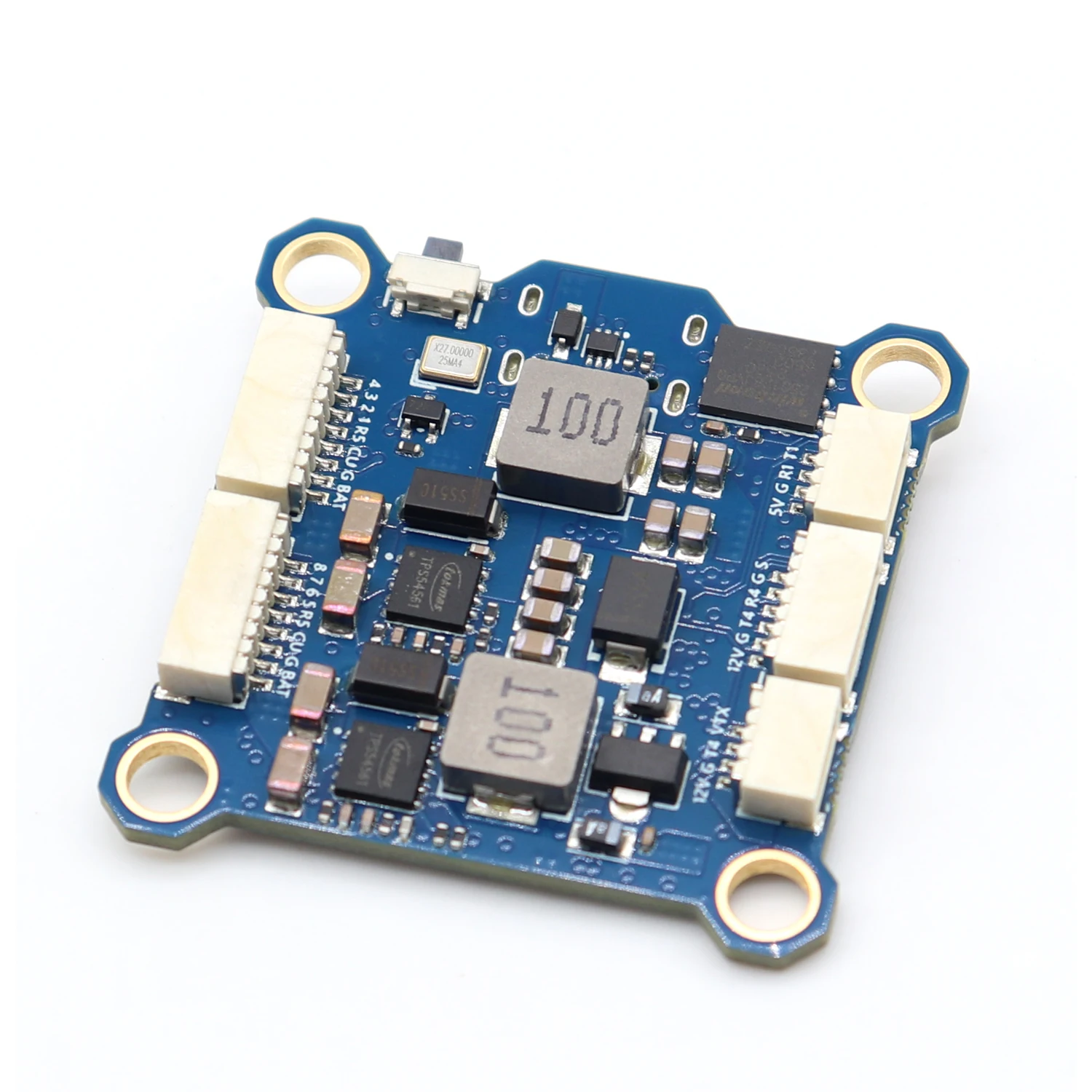 BaMasPAURC F405 Flight Stack 8S F405 V2 Flight Control AM32 8S 70A ESC 30.5x30.5mm For FPV Racing Drone
