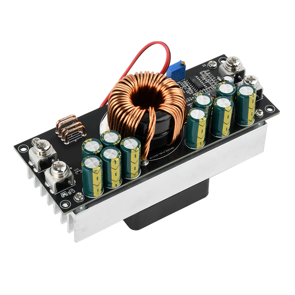 DC-DC Adjustable Step-Down Power Supply Module, 1500/1200W/800W Step-Down Power Supply Modules, DC 15V–90V to DC 2.5V–72V