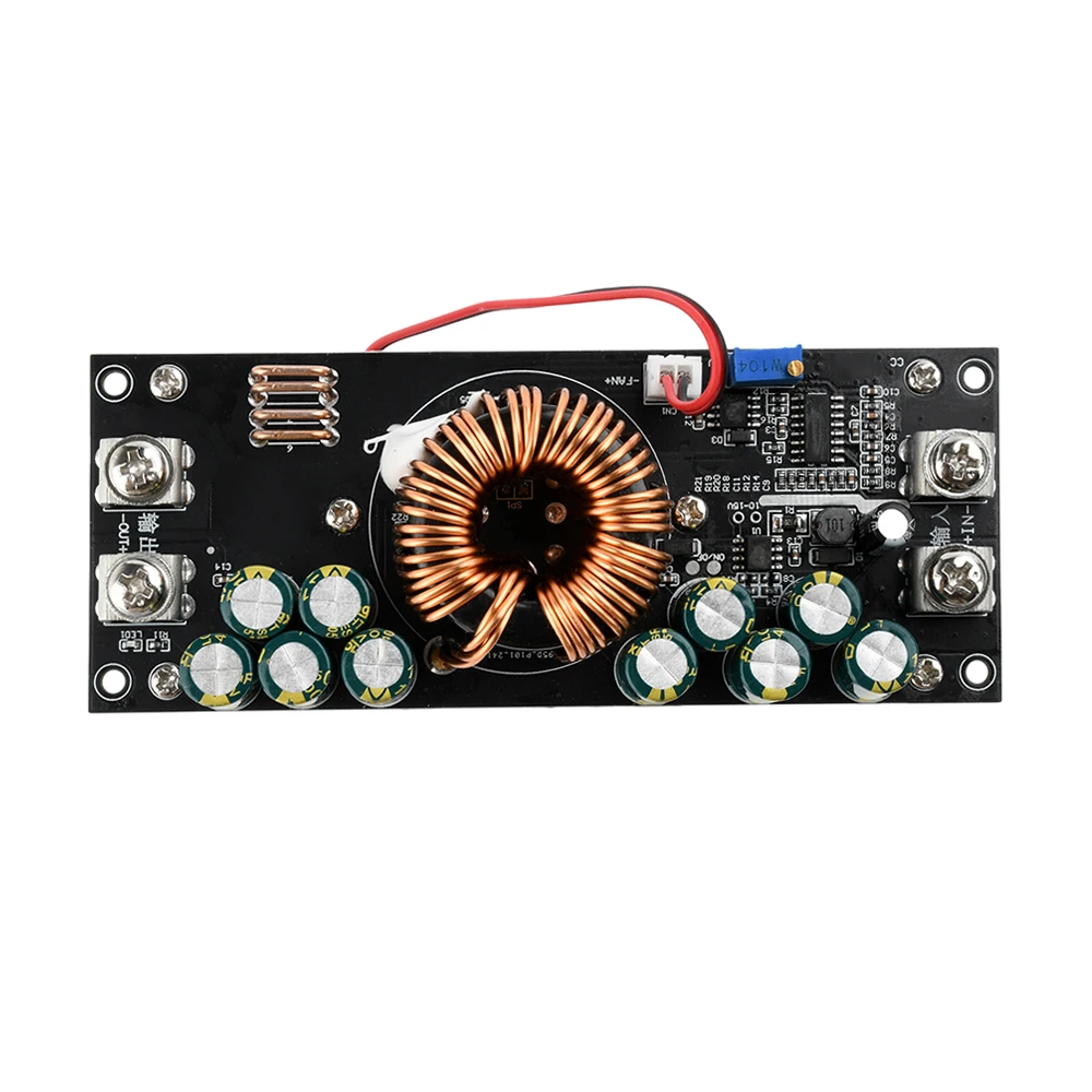 DC-DC Adjustable Step-Down Power Supply Module, 1500/1200W/800W Step-Down Power Supply Modules, DC 15V–90V to DC 2.5V–72V