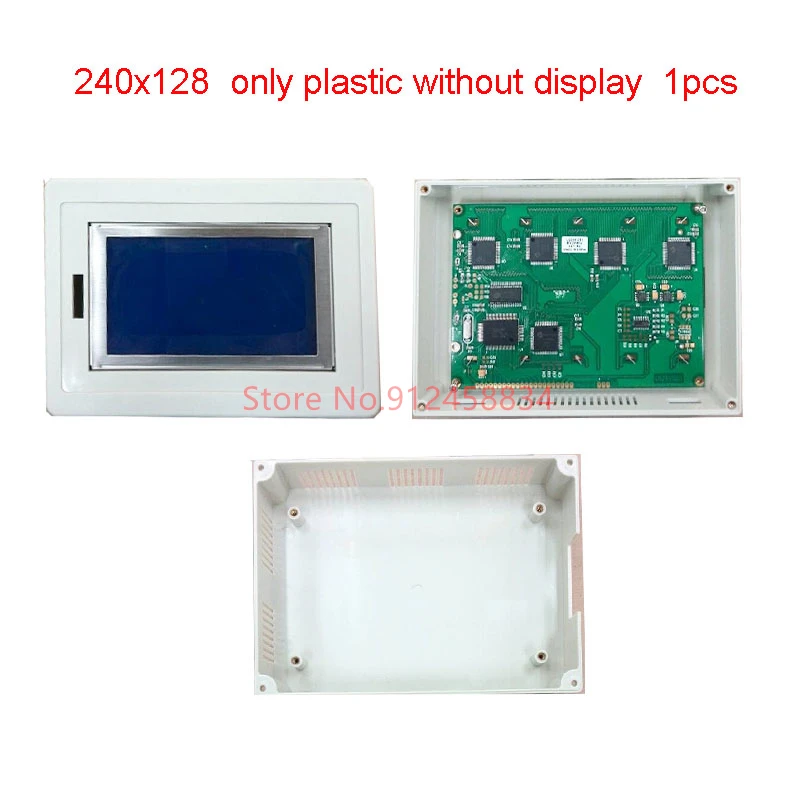 240128 Lcd Display Module with Touch Panel Screen Plastic T6963C or RA6963 or UCI6963 144x104mm LCM240128A B