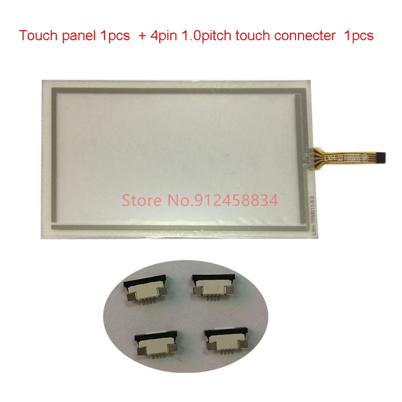 240128 Lcd Display Module with Touch Panel Screen Plastic T6963C or RA6963 or UCI6963 144x104mm LCM240128A B