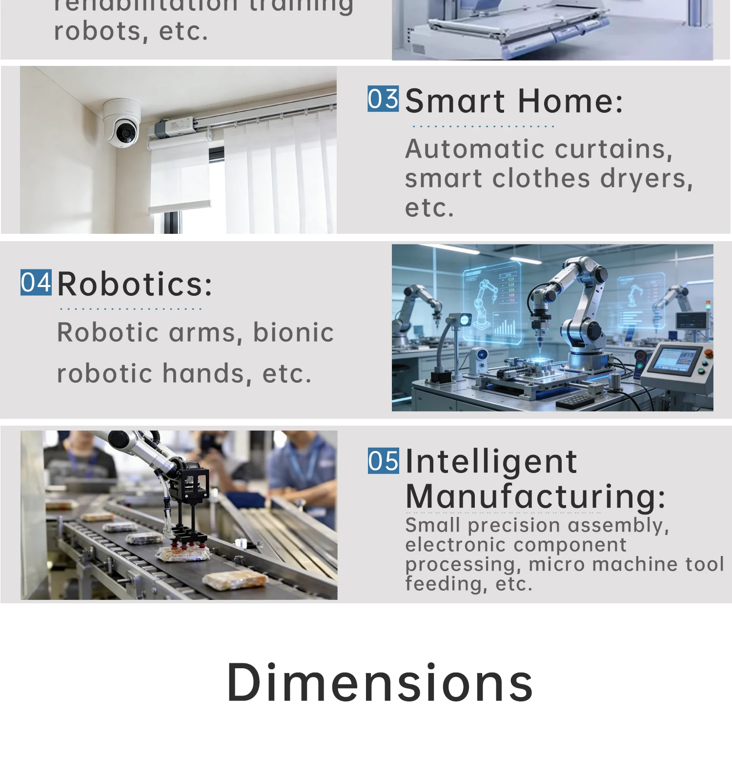 Feetech STS3215 Smart Servo 7.4V 12V 20KG 30KG 360° TTL Serial Bus Robot Servo for SO-ARM100 Ai Robotic Arm DIY Industrial Servo