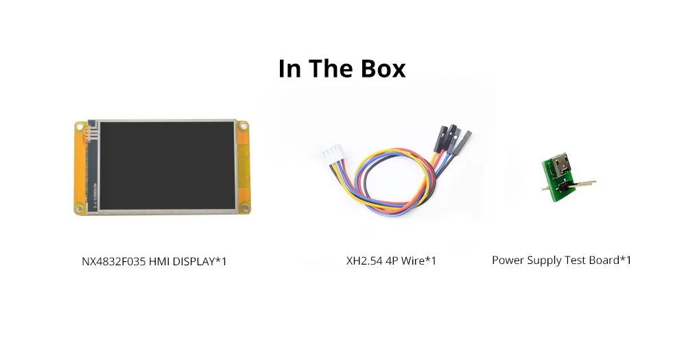 Nextion NX4832F035 3.5” Discovery Series HMI Resistive Touch Display Module Free Simulator Debug Support Assignment Operator