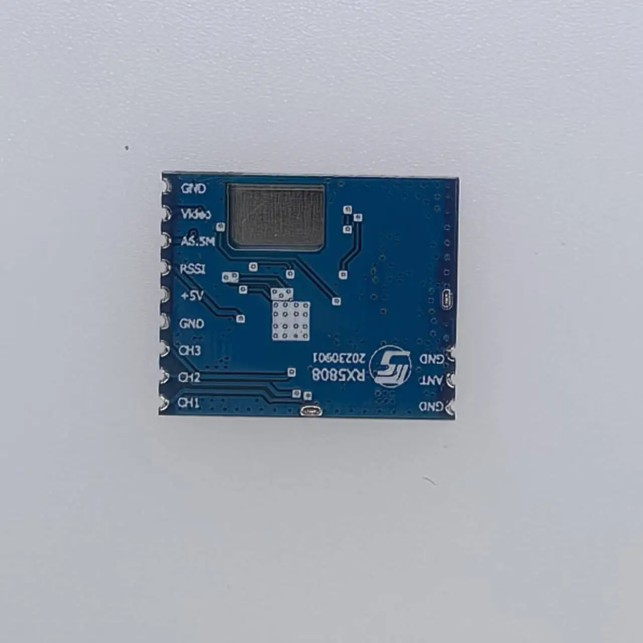 RX5808 Receiver Module Wireless Audio Video Receiver Module 5.8G SPI Control for FPV Systems RC Helicopter Bandwidth 4.8~6.0GHz