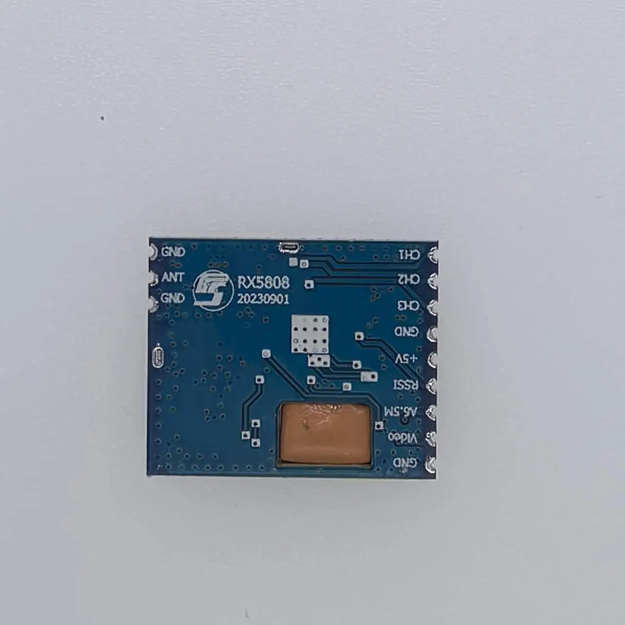 RX5808 Receiver Module Wireless Audio Video Receiver Module 5.8G SPI Control for FPV Systems RC Helicopter Bandwidth 4.8~6.0GHz