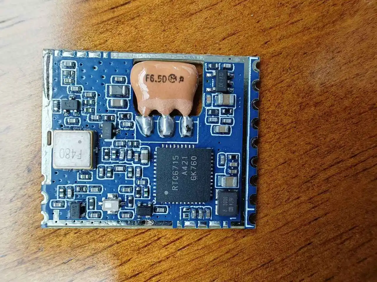 RX5808 Receiver Module Wireless Audio Video Receiver Module 5.8G SPI Control for FPV Systems RC Helicopter Bandwidth 4.8~6.0GHz
